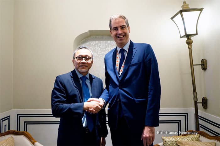 Bertemu Menteri Perdagangan Prancis, Mendag Zulhas Pastikan Produk Uni Eropa Tak Dihambat Masuk Indonesia - Image