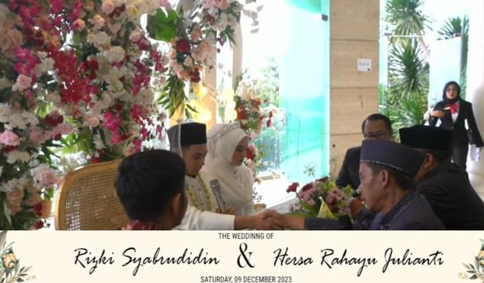 Susul Nadya Mustika, Rizki DA Resmi Nikahi Hersa Rahayu - Image