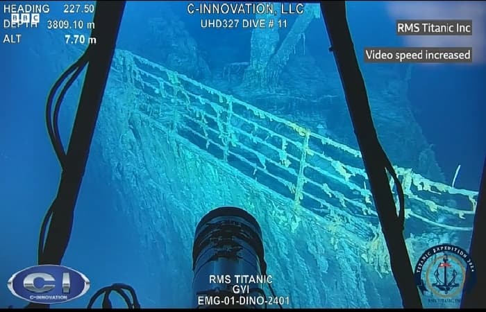 Arkeolog Maritim: Ekspedisi Terbaru Mengungkap Misteri Hilangnya Pagar Ikonik Kapal Titanic di Dasar Laut - Image