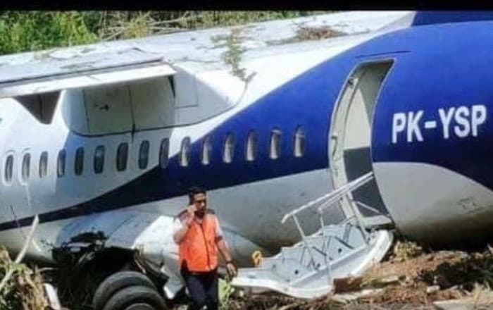 Kemenhub Sebut Pesawat Trigana Air Gagal Lepas Landas di Bandara Serui Papua - Image