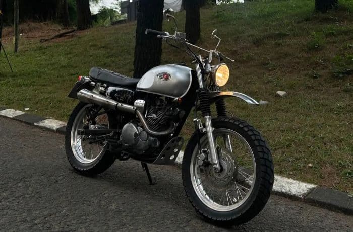 Cocok buat Bahan Custom Berbagai Aliran, Harga Motor Bekas Kawasaki W175 Karburator Cuma Segini - Image