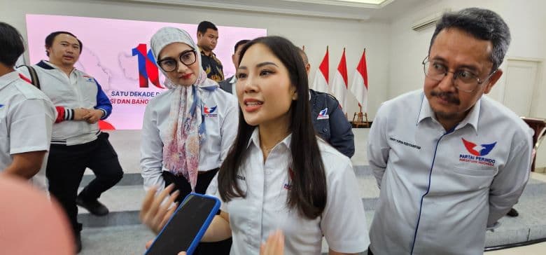 HUT ke-10 Partai Perindo, Angela Tanoesoedibjo Ajak Semua Pihak Kolaborasi Sukseskan Kemajuan Bangsa - Image