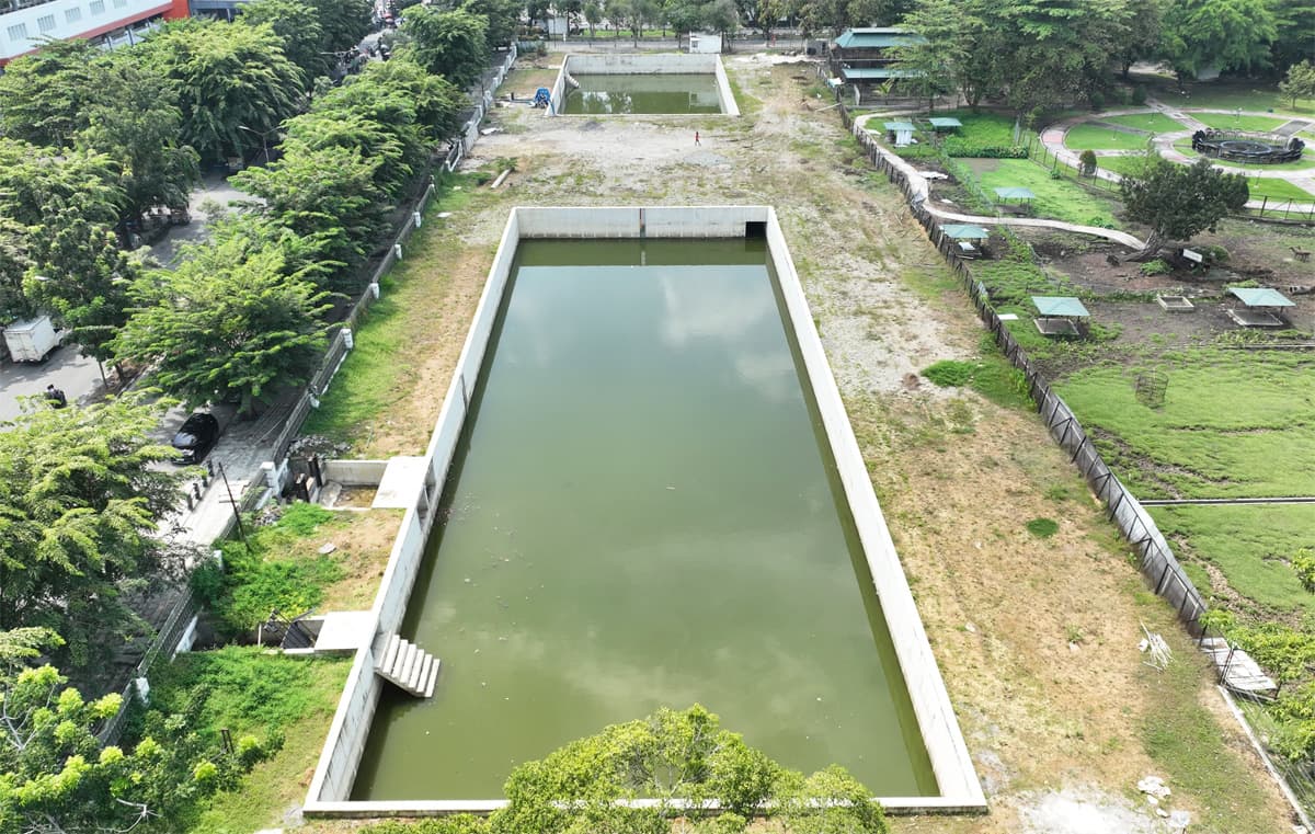 Kolam Retensi USU Selesai Dibangun, Warga: Air Cepat Surut dan Tidak Lagi Masuk ke Rumah - Image