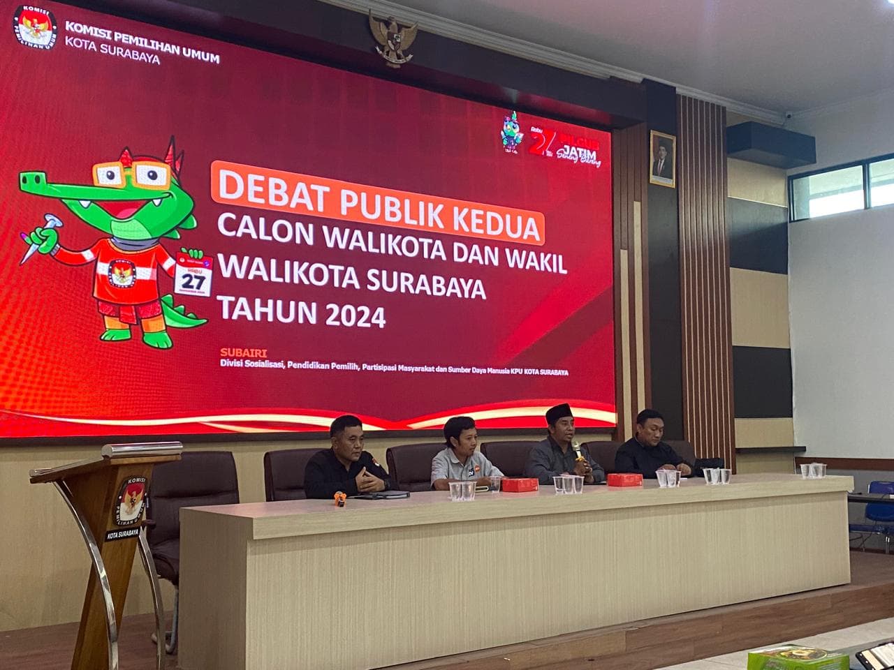 Ketua KPU Sebut Debat Kedua Pilwali Surabaya Bukan Sekadar Formalitas  - Image