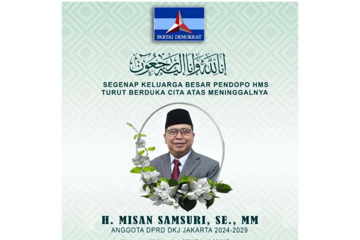 Ungkapan Belasungkawa Ketua DPRD DKI Jakarta Khoirudin Atas Meninggalnya Misan Samsuri - Image