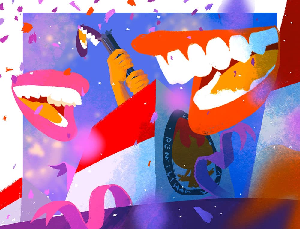 Porak-parik Bahasa Politik - Image