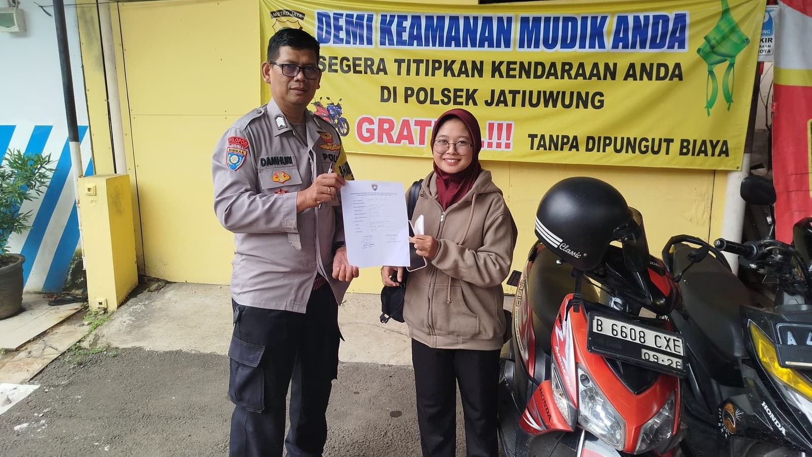 Polres Tangerang Sediakan Penitipan Kendaraan Gratis, Cek Syaratnya! - Image