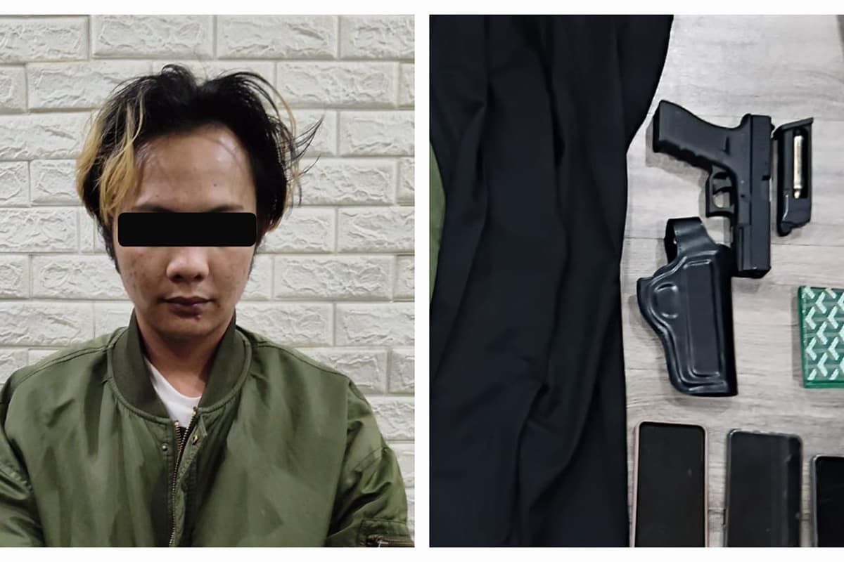 Aksi Koboi Geger di Cempaka Putih, Minta Transfer Rp 200 Ribu dan Todongkan Airsoft Gun ke Penjaga Warung Madura - Image