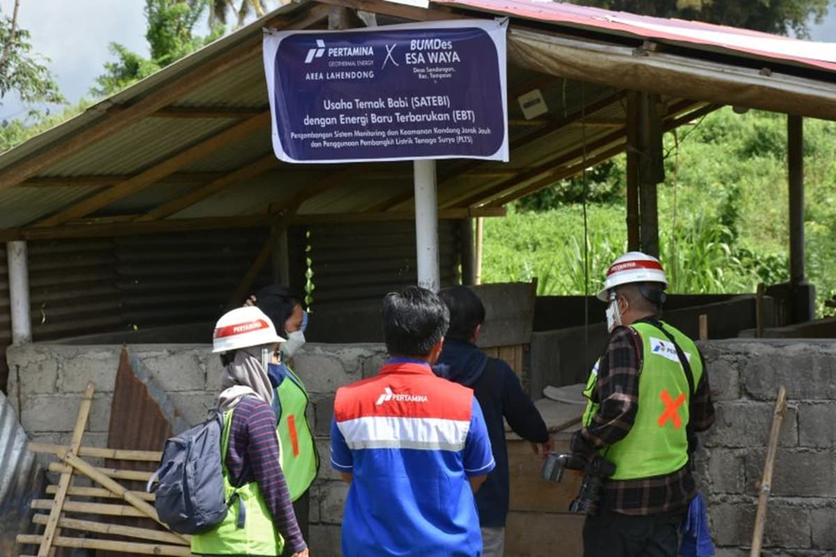 PGE Inisiasi Peternakan Berbasis Energi Terbarukan di Lahendong - Image