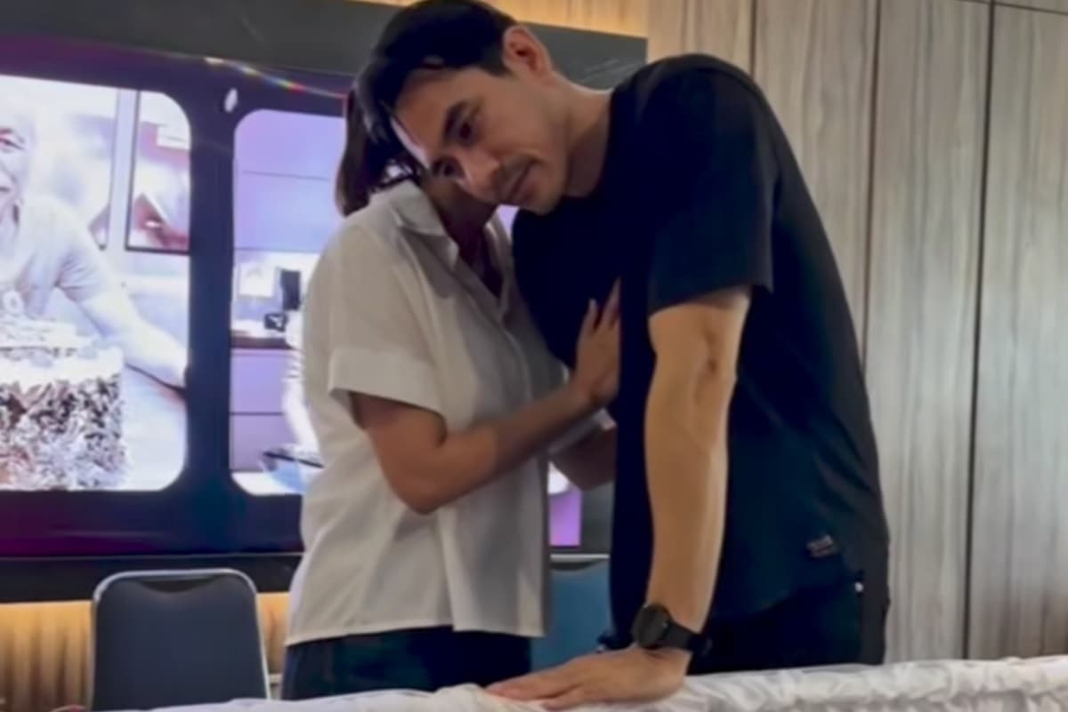 Donna Agnesia Unggah Video Perlihatkan Kesedihan Darius Sinathrya - Image