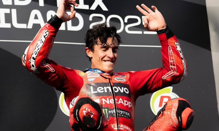 Marc Marquez Dukung Aturan Tekanan Ban, tapi Nilai Penalti Terlalu Berat - Image