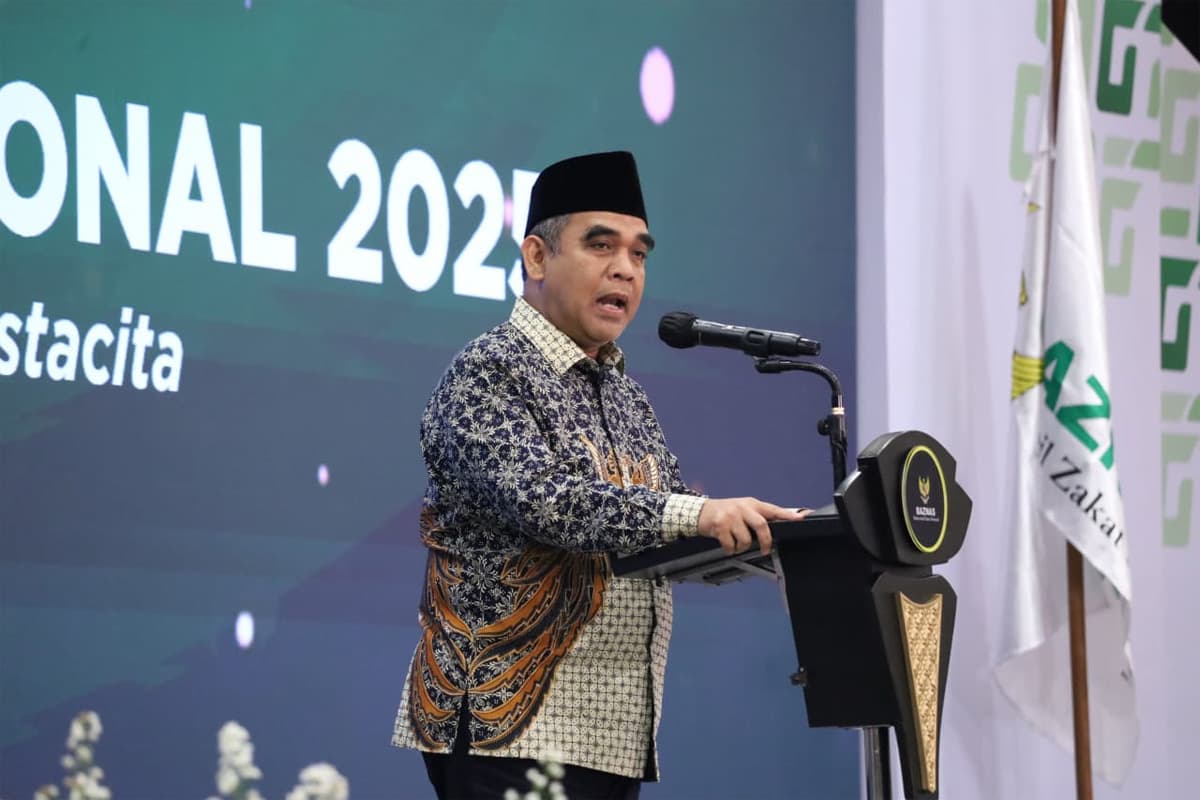 Rakornas BAZNAS 2025, Ketua MPR Apresiasi Peran BAZNAS Melindungi Rakyat Kecil - Image