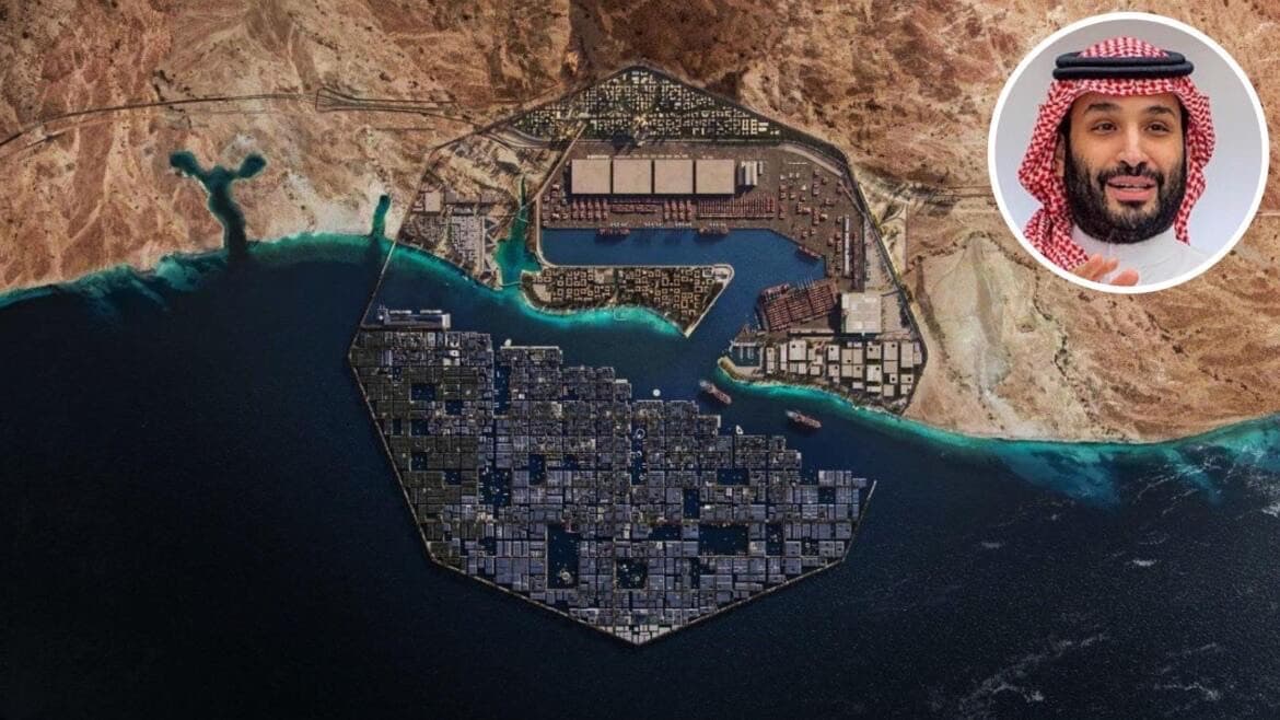 Putra Mahkota Arab Saudi Bangun Oxagon, Kota Terapung Raksasa yang Siap Ubah Jalur Perdagangan Global di Laut Merah - Image