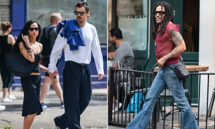 Zoe Kravitz Ajak Harry Styles Bertemu Ayahnya Lenny Kravitz hingga Muncul Spekulasi Hubungan Makin Serius - Image
