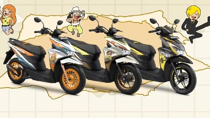 Honda Beat Edisi One Peace Tahilalats Special Edition Hanya 25 Unit - Image