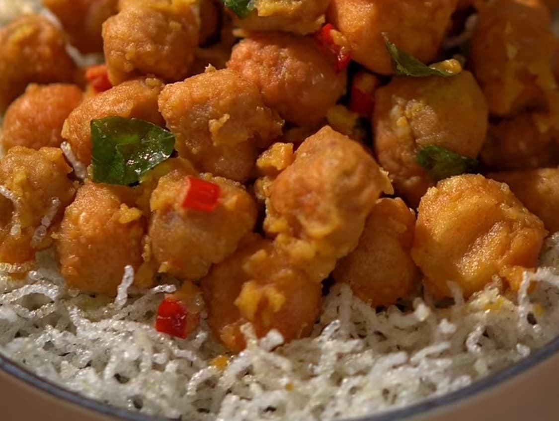 Popcorn Jamur Telur Asin: Camilan Unik, Gurih, dan Bikin Nagih! - Image