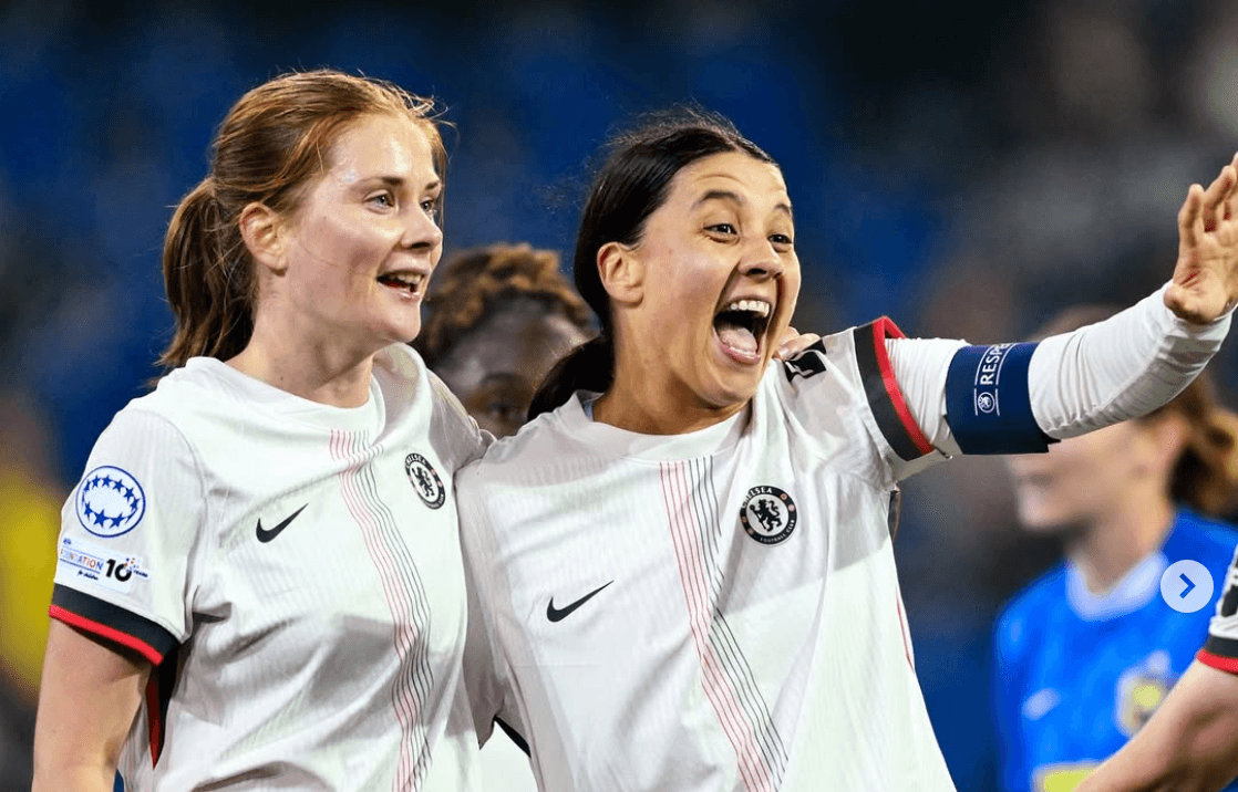 Kerr Cetak Dua Gol Saat Chelsea Menang Telak atas St. Polten di UWCL - Image