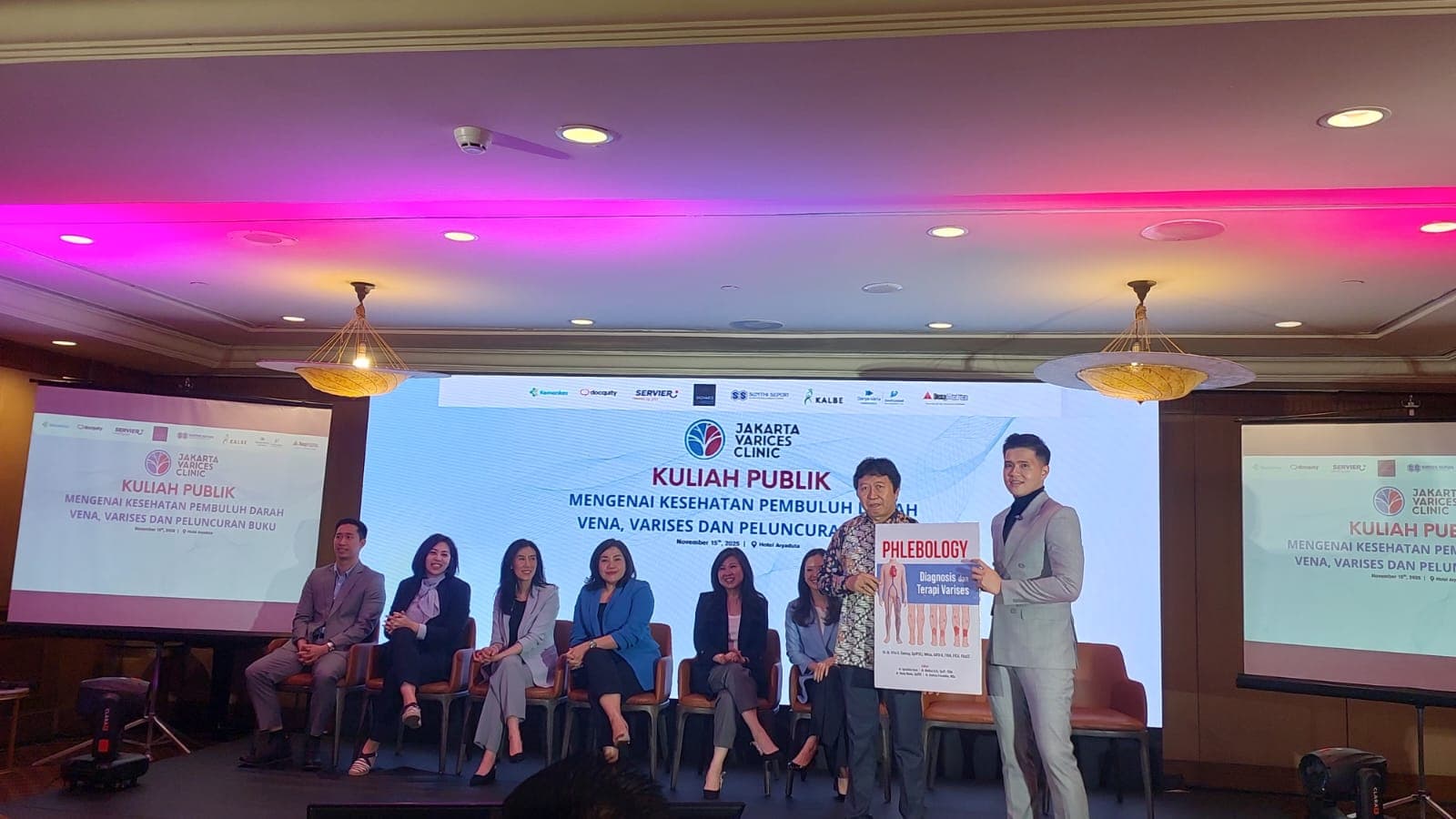 Rayakan Ulang Tahun Ke-2, Luncurkan Buku Phlebology dan Gelar Phlebology Course 2025 - Image