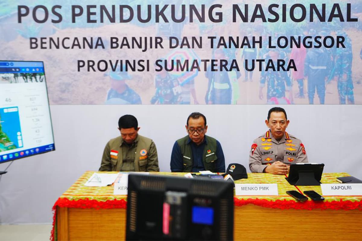 Instruksi Presiden Ditindaklanjuti, Kapolri Kerahkan Kekuatan Penuh ke Wilayah Bencana Aceh–Sumut–Sumbar - Image