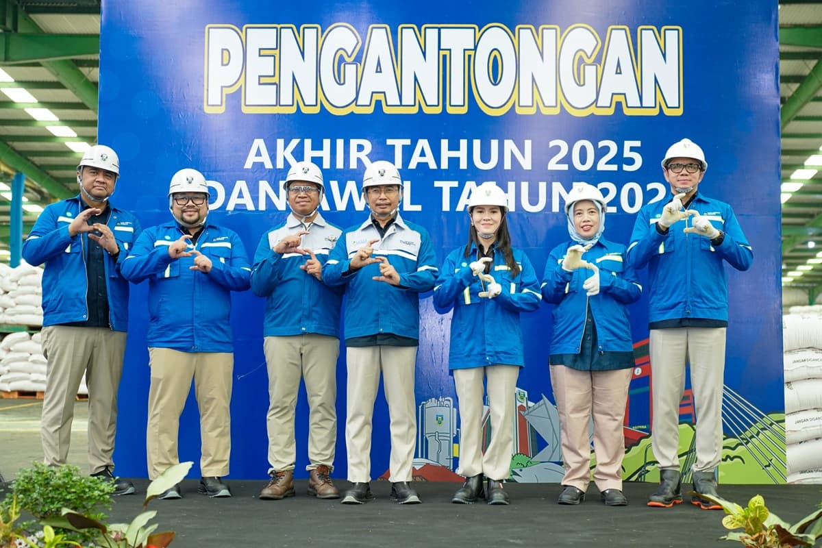 Tutup Masa Produksi 2025, Pusri Gelar Pengantongan Akhir Tahun 2025 dan Perdana 2026 - Image
