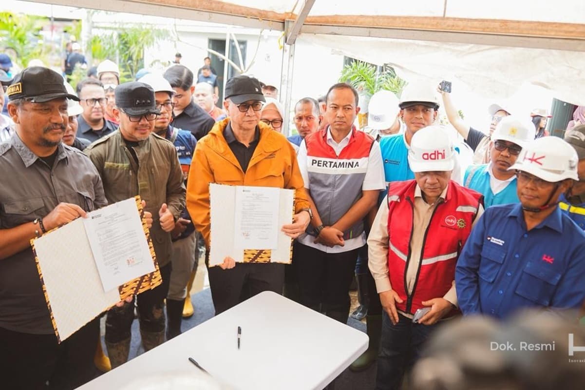 Danantara Serahkan 600 Unit ke Pemda, Korban Bencana di Aceh Tamiang Mulai Tempati Huntara - Image