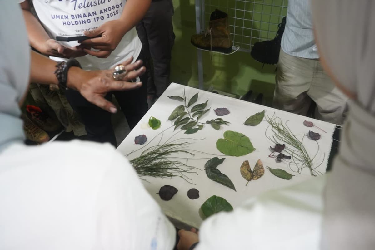 Bermodal Rp 25 Juta, Perajin Ecoprint Tembus Pasar Eropa, Omzetnya kini Rp 50 Juta per Bulan - Image