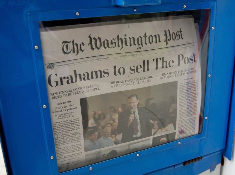 The Washington Post Goyah di Tangan Jeff Bezos, Lima Koran Regional AS Justru Menemukan Jalan Bertahan - Image