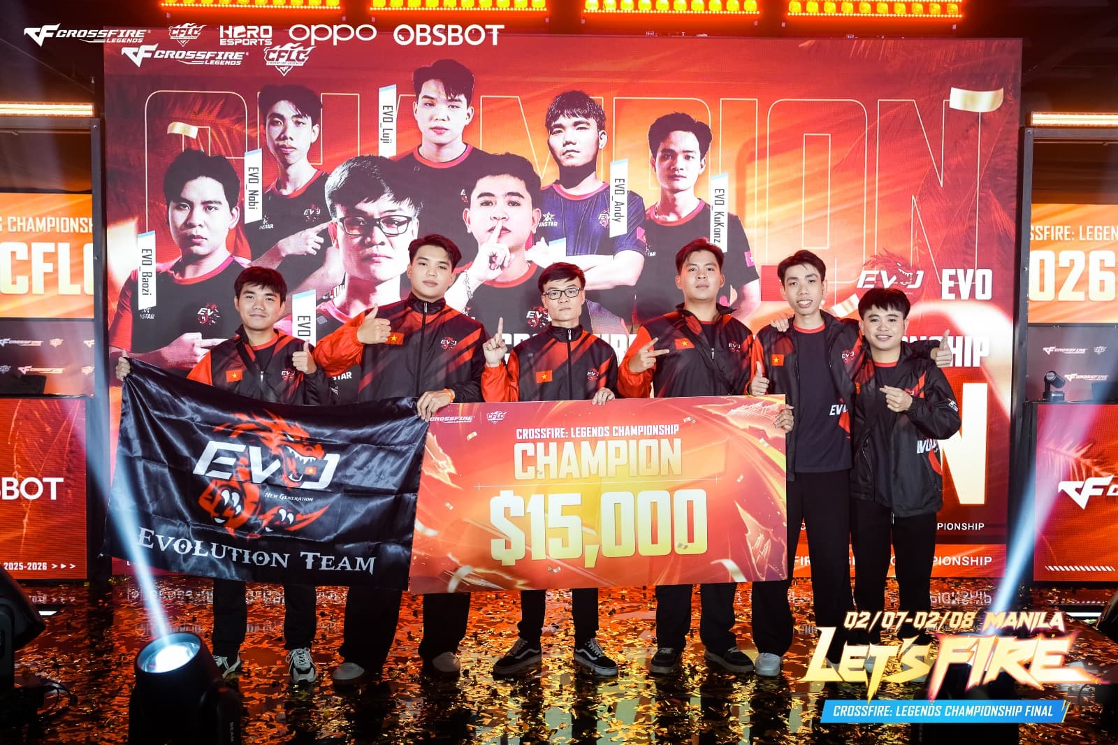 CrossFire: Legends Championship Asia Tenggara Rampung, EVO Sabet Gelar Juara - Image
