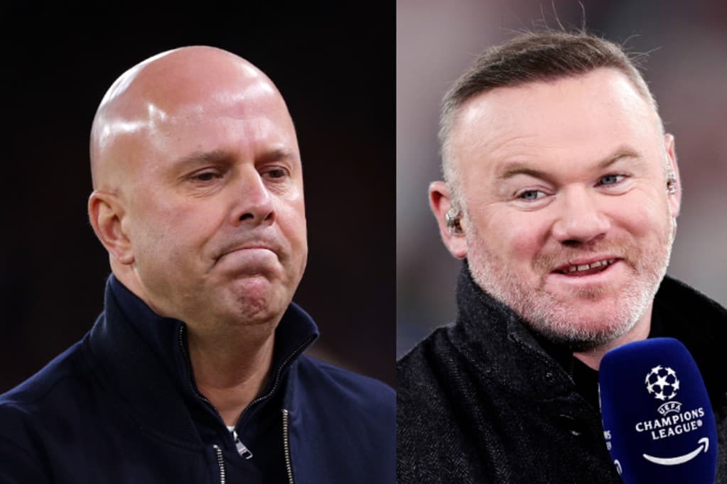 Tidak Punya Aura Pelatih Juara! Arne Slot Bantah Argumen Wayne Rooney tentang Kepemimpinannya di Liverpool - Image