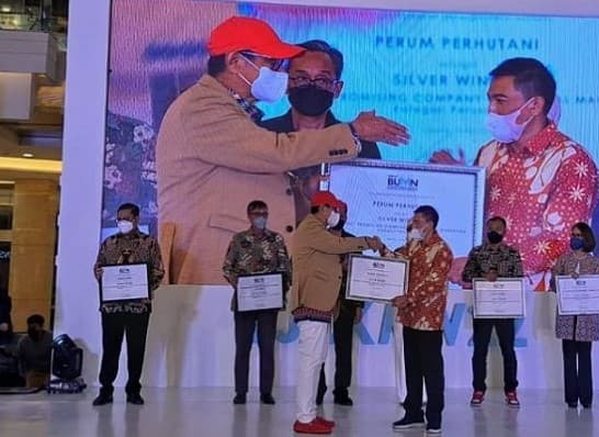 Perhutani Raih Silver Winner di BUMN Entreprenurial Marketers Awards - Image
